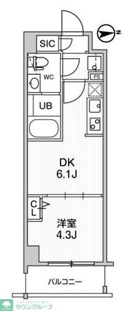 ALTERNA墨田の物件間取画像